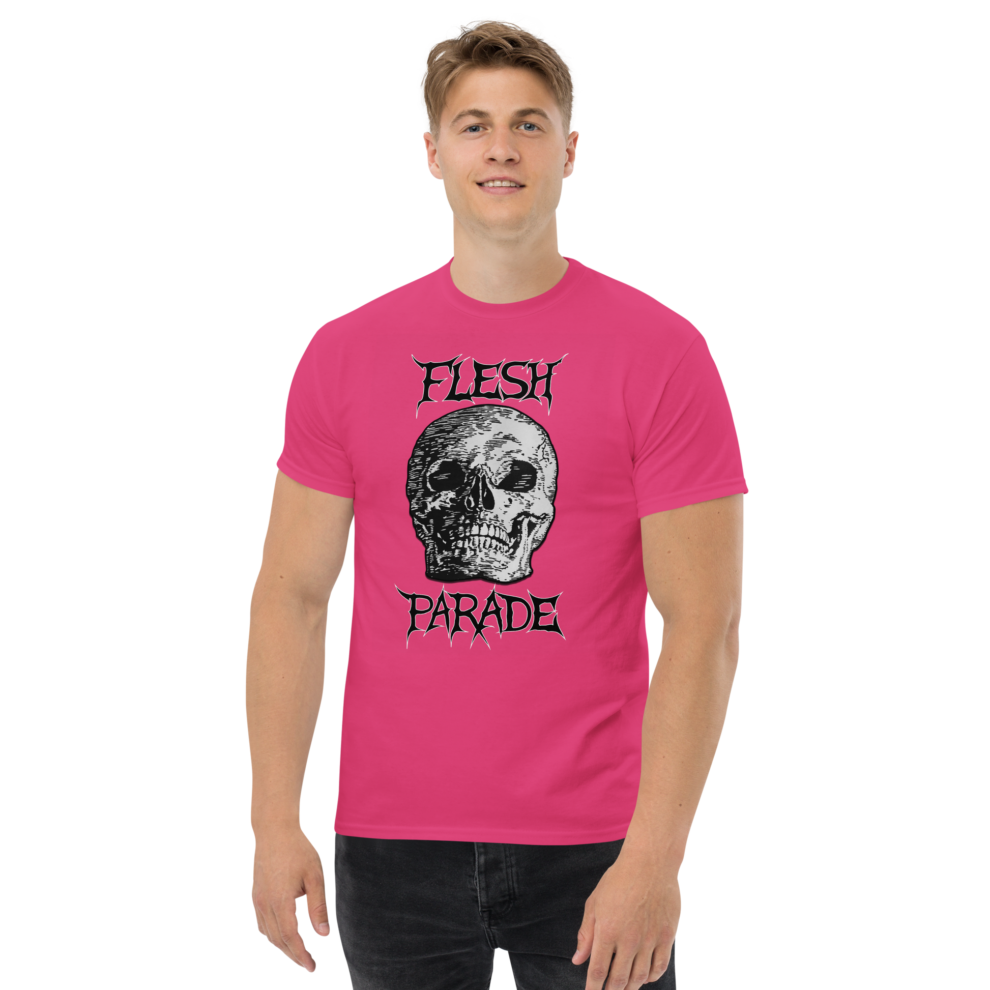 Flesh Parade "Skull" Shirt (Choose Color) - Mainstay Entertainment