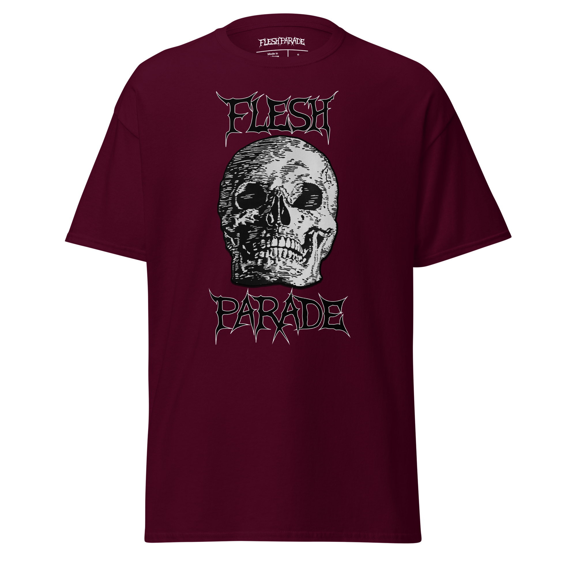 Flesh Parade "Skull" Shirt (Choose Color) - Mainstay Entertainment