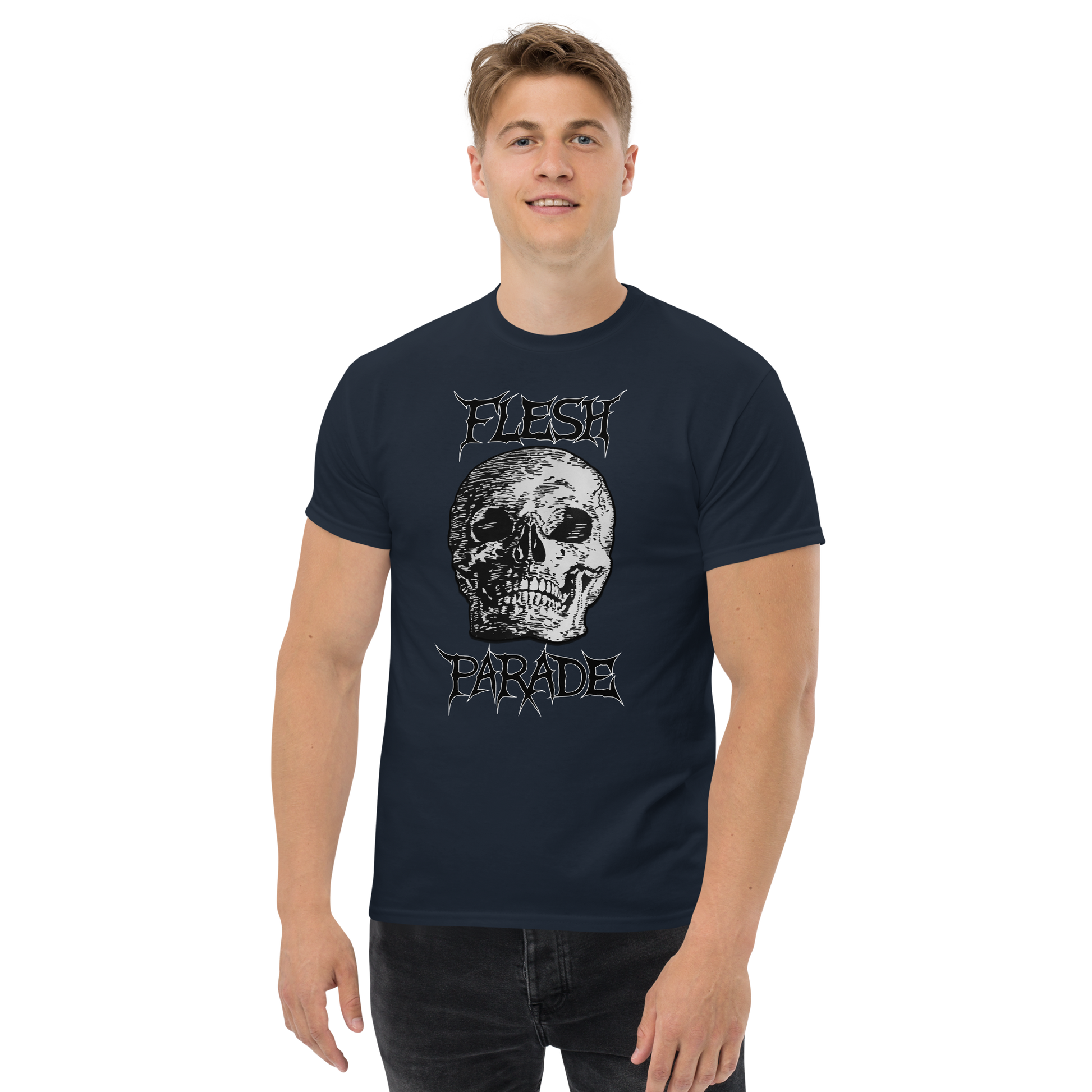 Flesh Parade "Skull" Shirt (Choose Color) - Mainstay Entertainment