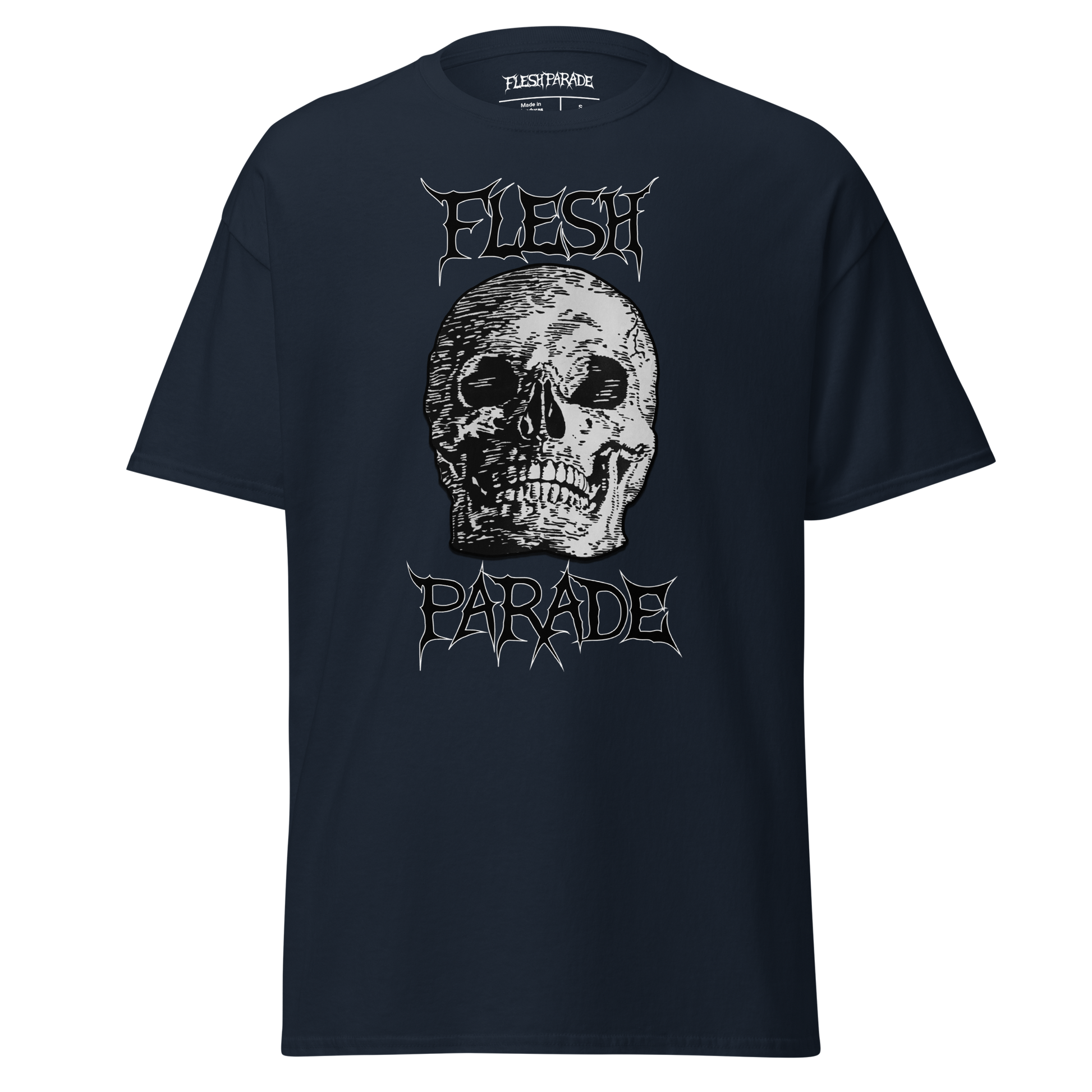 Flesh Parade "Skull" Shirt (Choose Color) - Mainstay Entertainment
