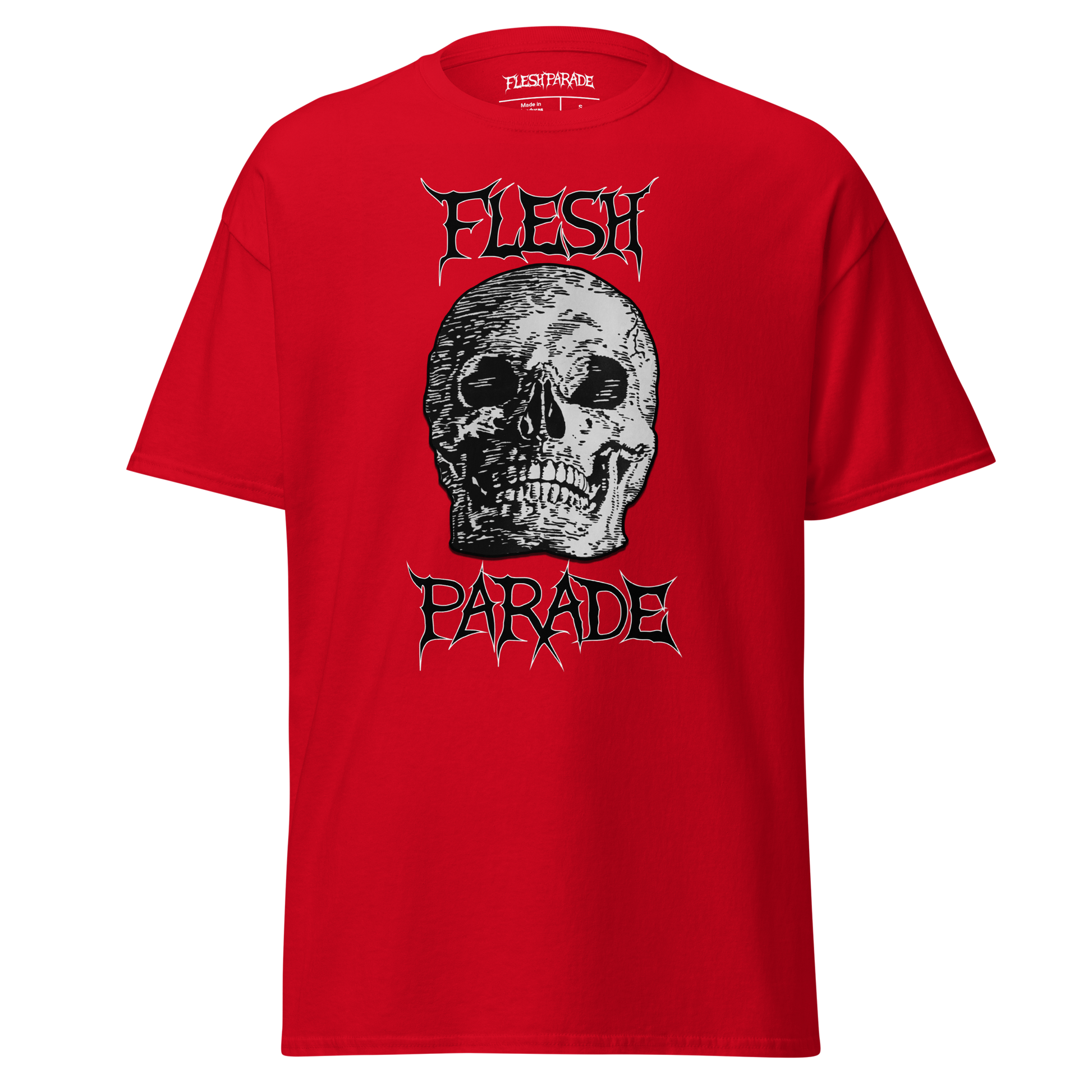 Flesh Parade "Skull" Shirt (Choose Color) - Mainstay Entertainment