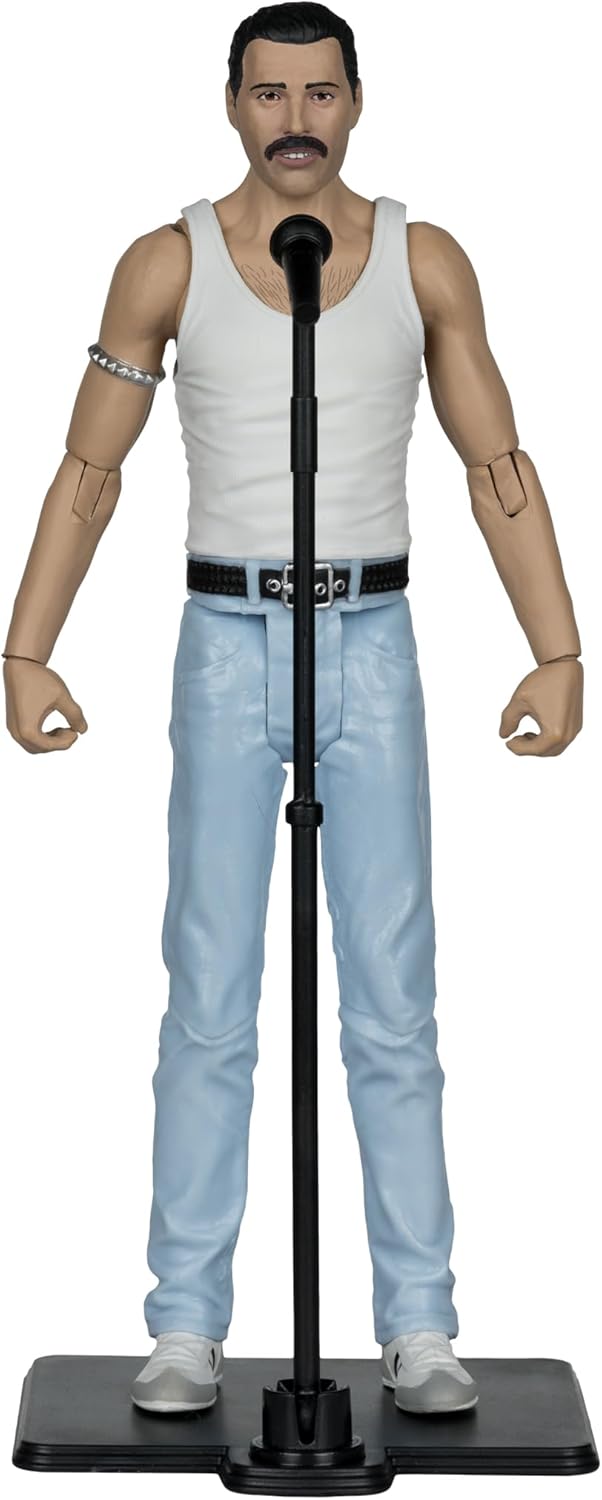 McFarlane Music Maniacs Queen Freddie Mercury Action Figure Limited Edition Rock Movie Heroes