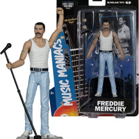 McFarlane Music Maniacs Queen Freddie Mercury Action Figure Limited Edition Rock Movie Heroes