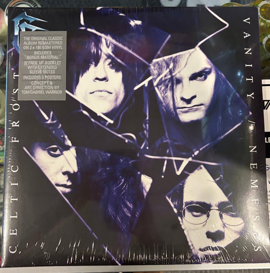 Celtic Frost "Vanity/Nemesis" 180g 2xLP Vinyl + Poster + Booklet