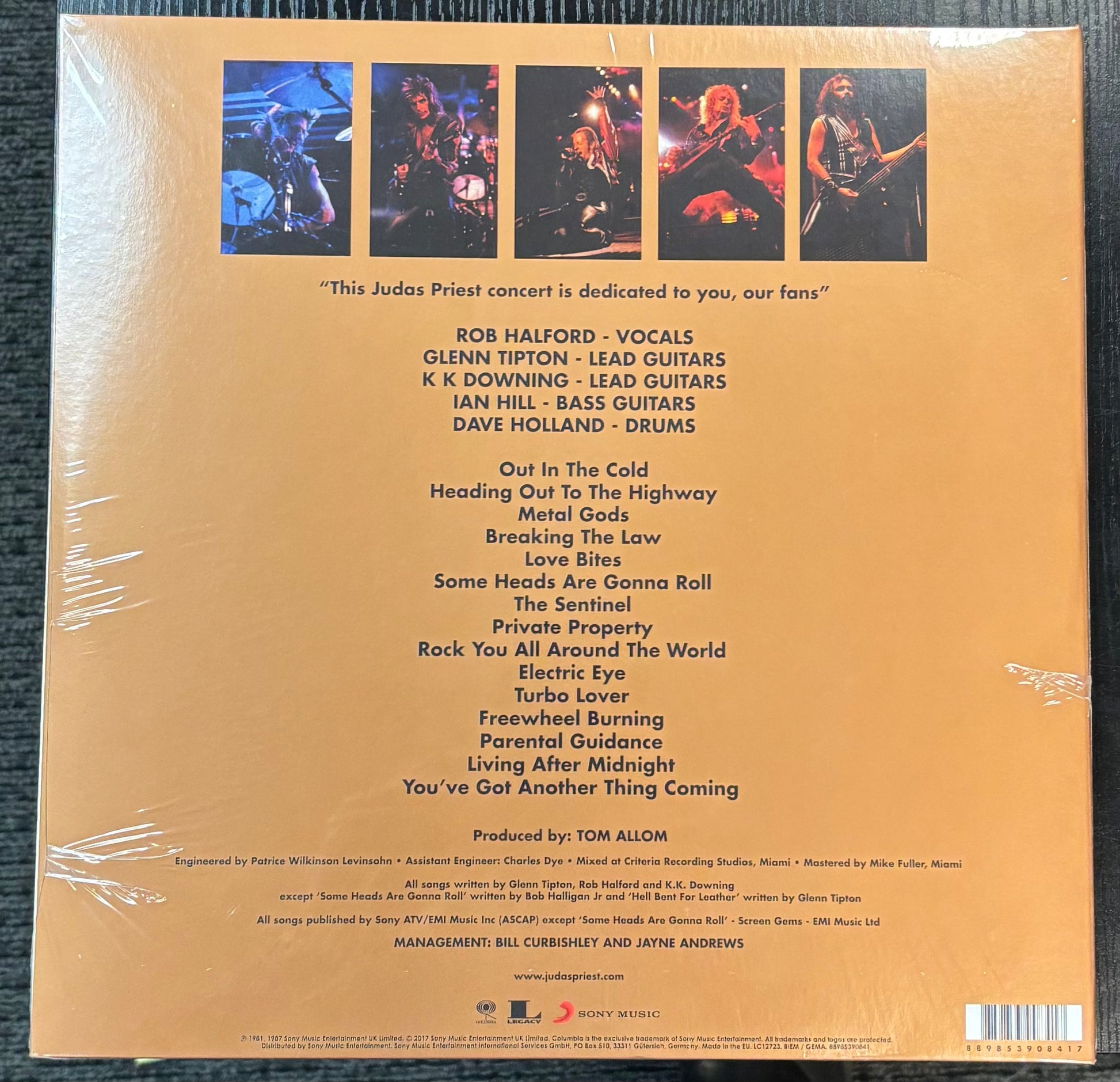Judas Priest ‎"Priest...Live" 180g 2xLP Vinyl