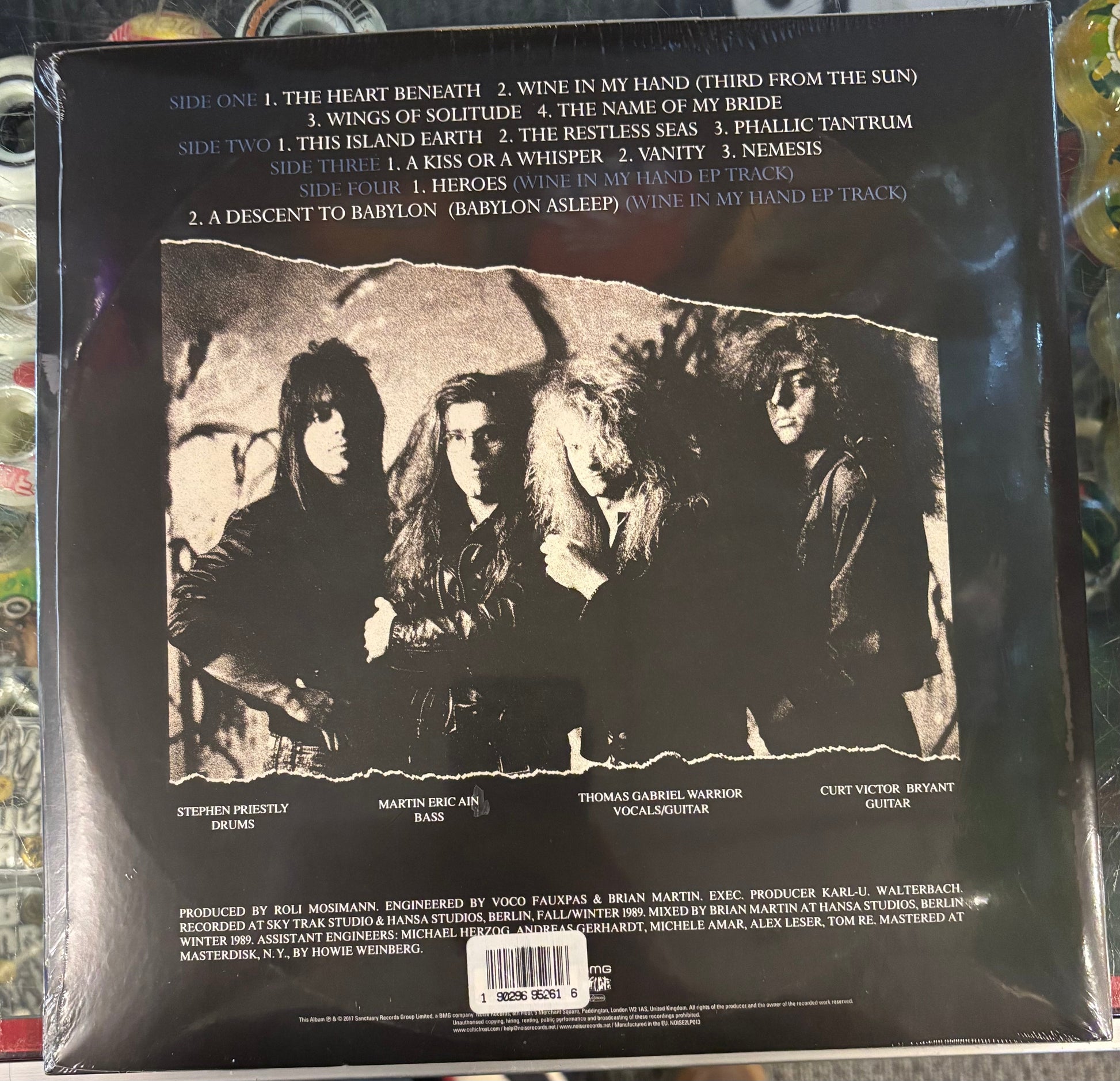 Celtic Frost "Vanity/Nemesis" 180g 2xLP Vinyl + Poster + Booklet