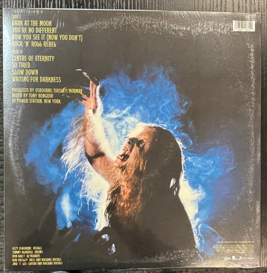 Ozzy Osbourne ‎"Bark At The Moon" Color Vinyl