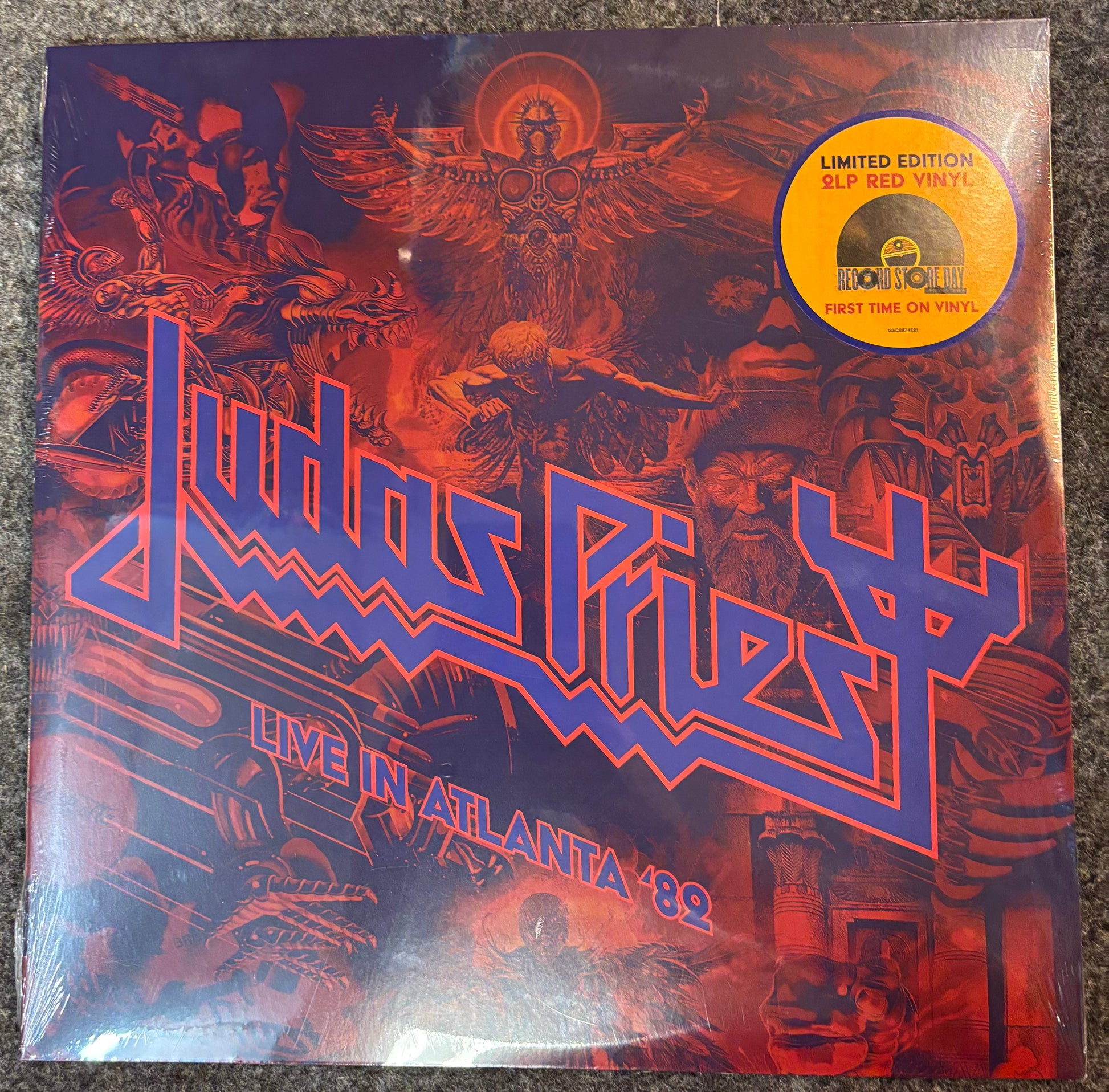 Judas Priest "Live In Atlanta '82" 2x Vinyl