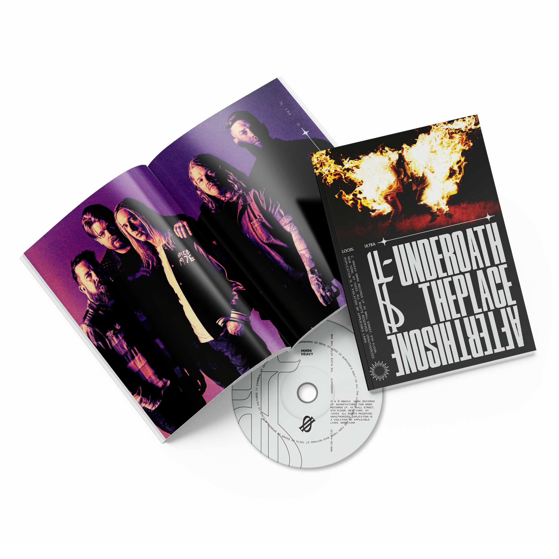 Underoath "The Place After This One" Deluxe CD Zine