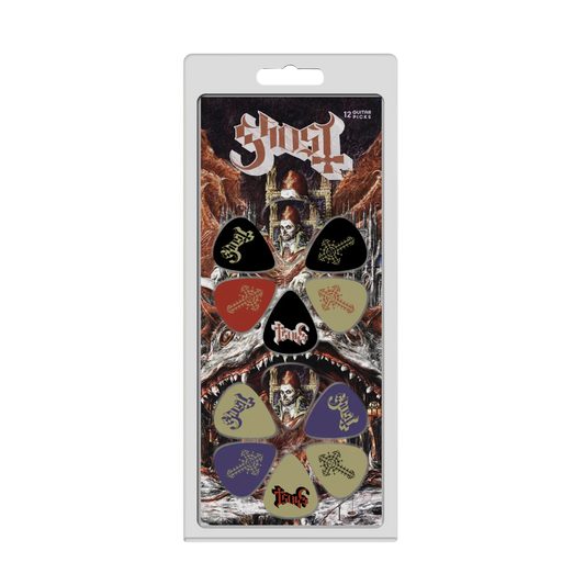 Ghost "Prequelle" Guitar Picks - 12 Pack Revolver Magazine