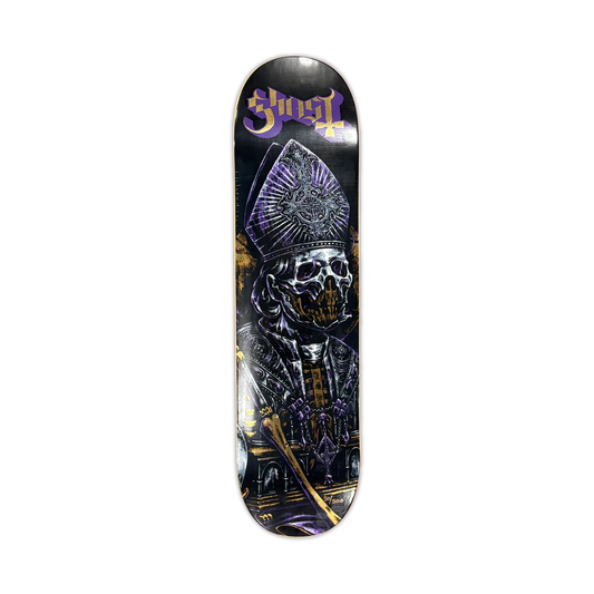 GHOST "SKELETÁ RELIQUARY" EXCLUSIVE FOIL SKATE DECK Revolver Magazine