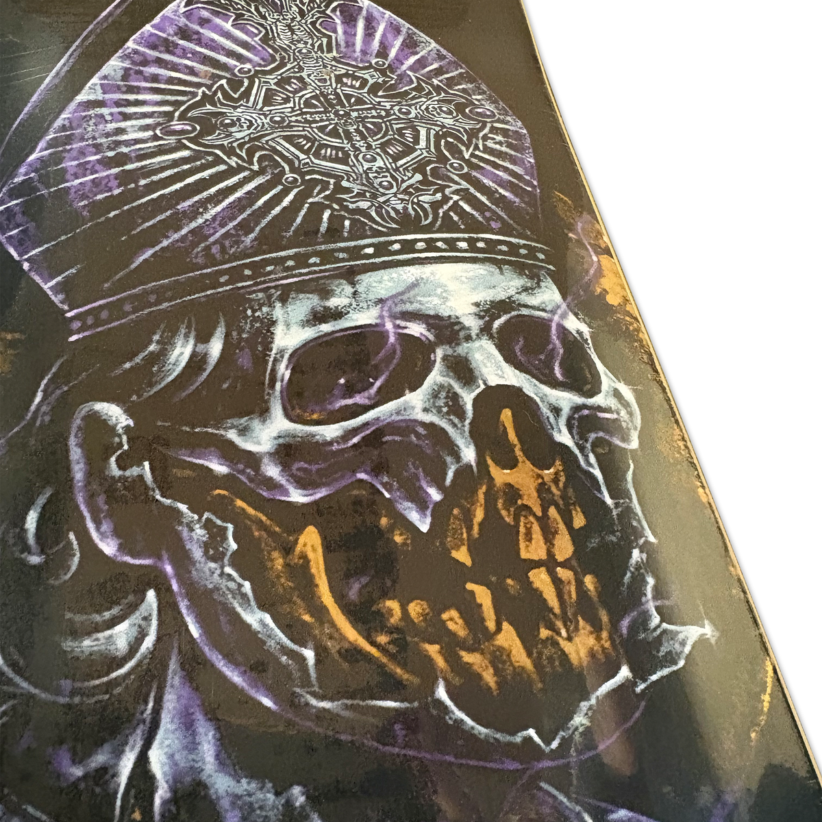 GHOST "SKELETÁ RELIQUARY" EXCLUSIVE FOIL SKATE DECK Revolver Magazine