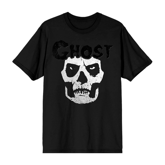 GHOST “BLACK PUFF SKULL” LIMITED EDITION EXCLUSIVE T-SHIRT Revolver Magazine