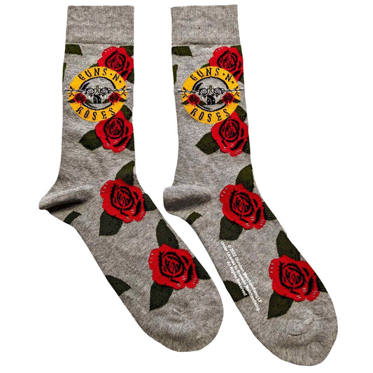 Guns N Roses - Bullet Roses Unisex Ankle Socks Rock Movie Heroes