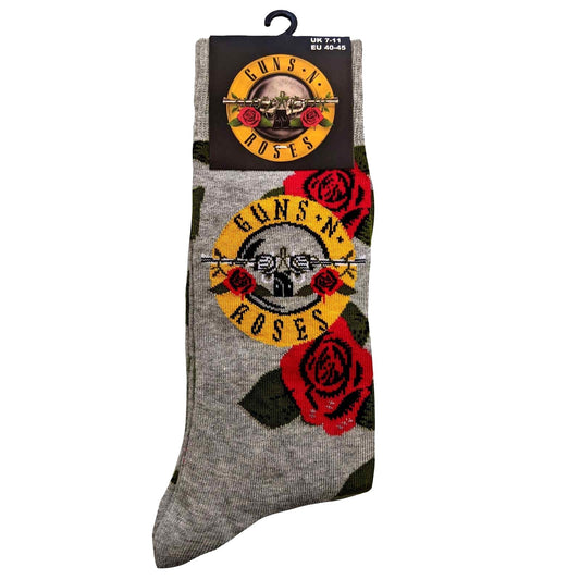Guns N Roses - Bullet Roses Unisex Ankle Socks Rock Movie Heroes