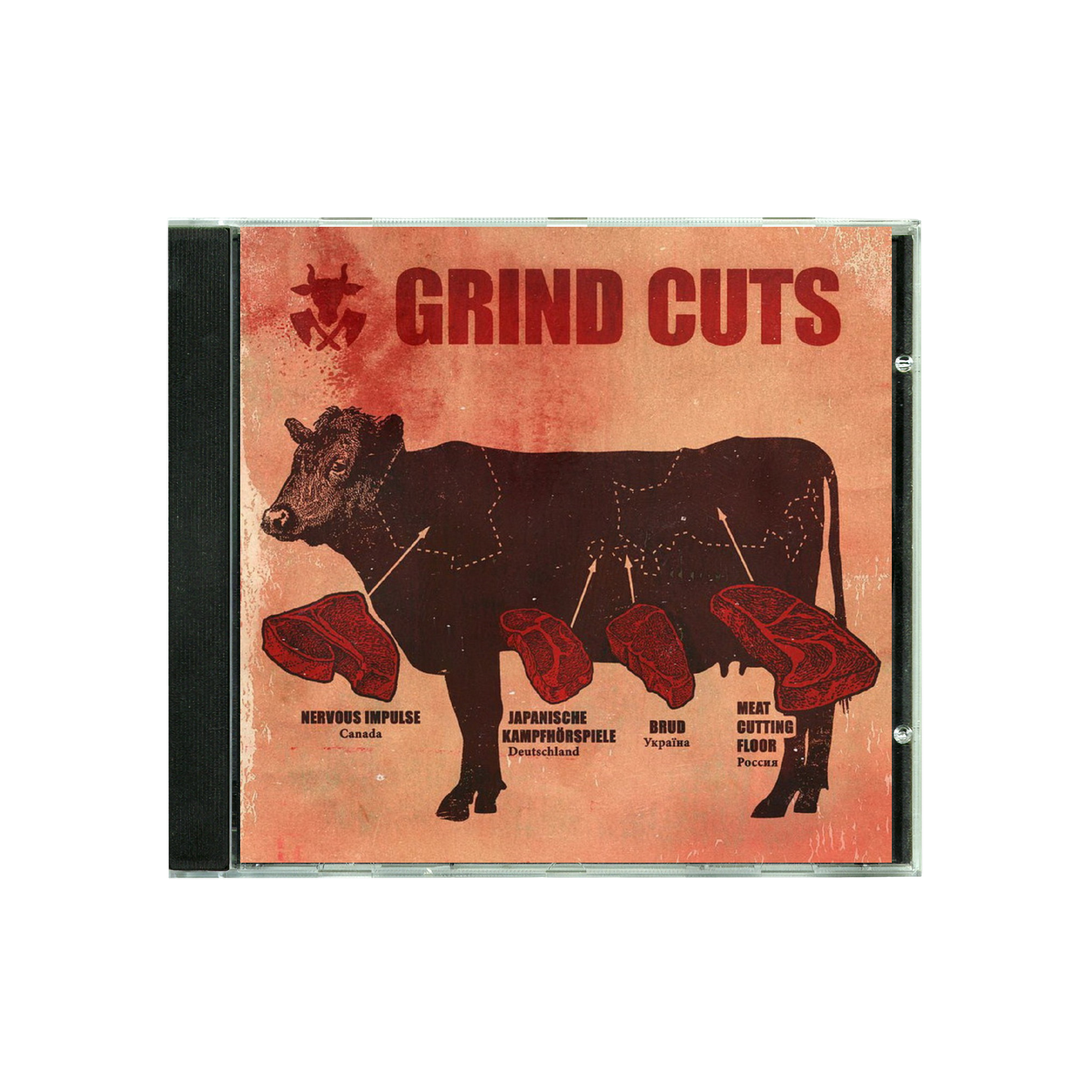 GRIND CUTS "4-Way Split" CD - Mainstay Entertainment