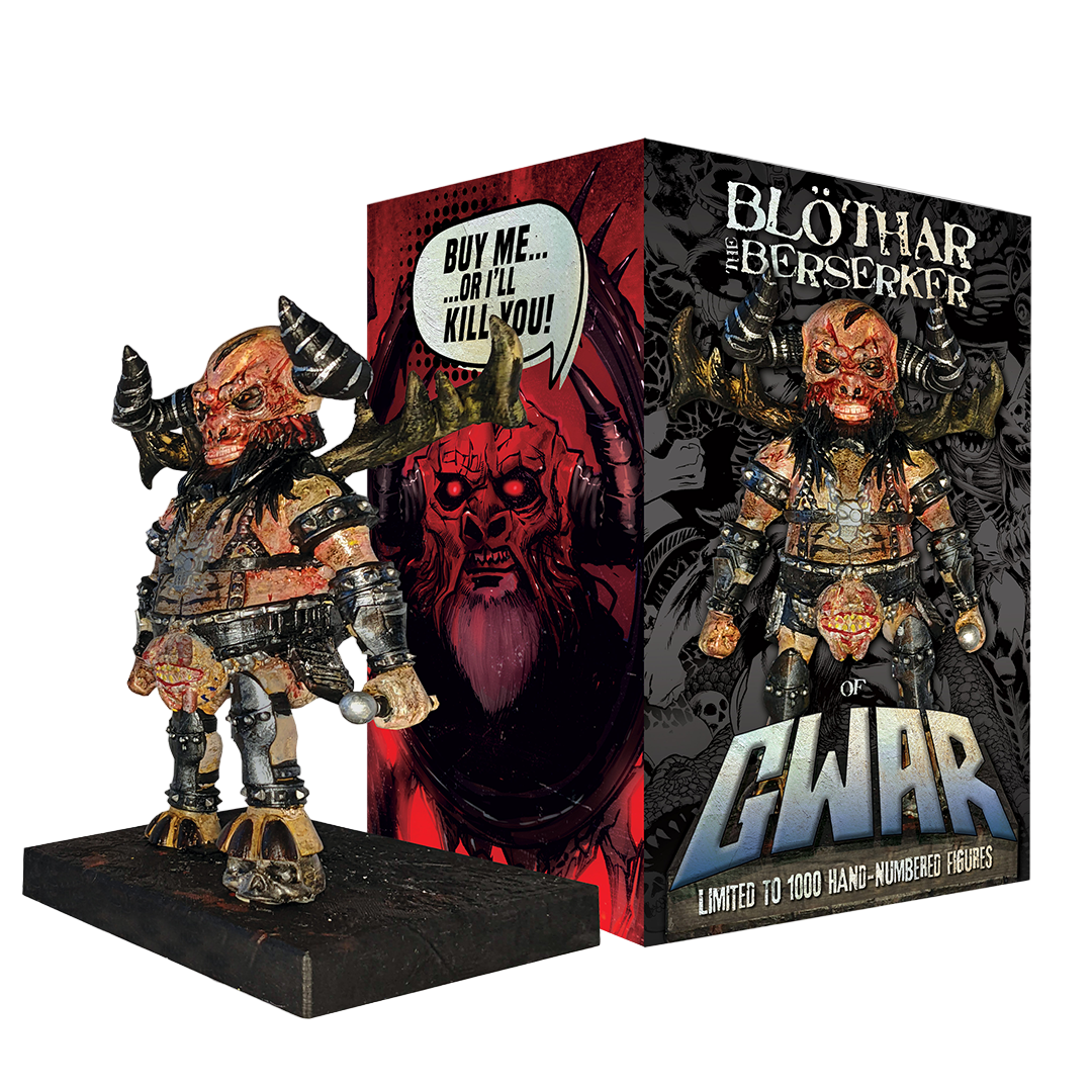 GWAR "Blothar the Beserker" Bobblehead Figure - Mainstay Entertainment