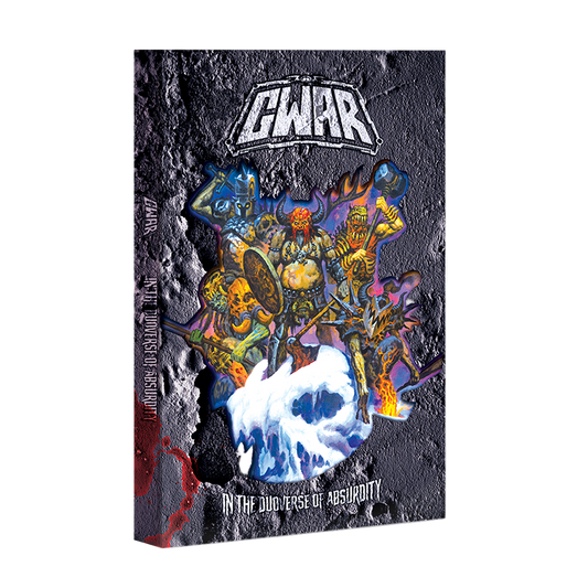 GWAR "In The Duoverse of Absurdity" Deluxe Hard Cover Book