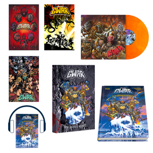 GWAR "In The Duoverse of Absurdity" Deluxe Hard Cover Book Bundle - Mainstay Entertainment