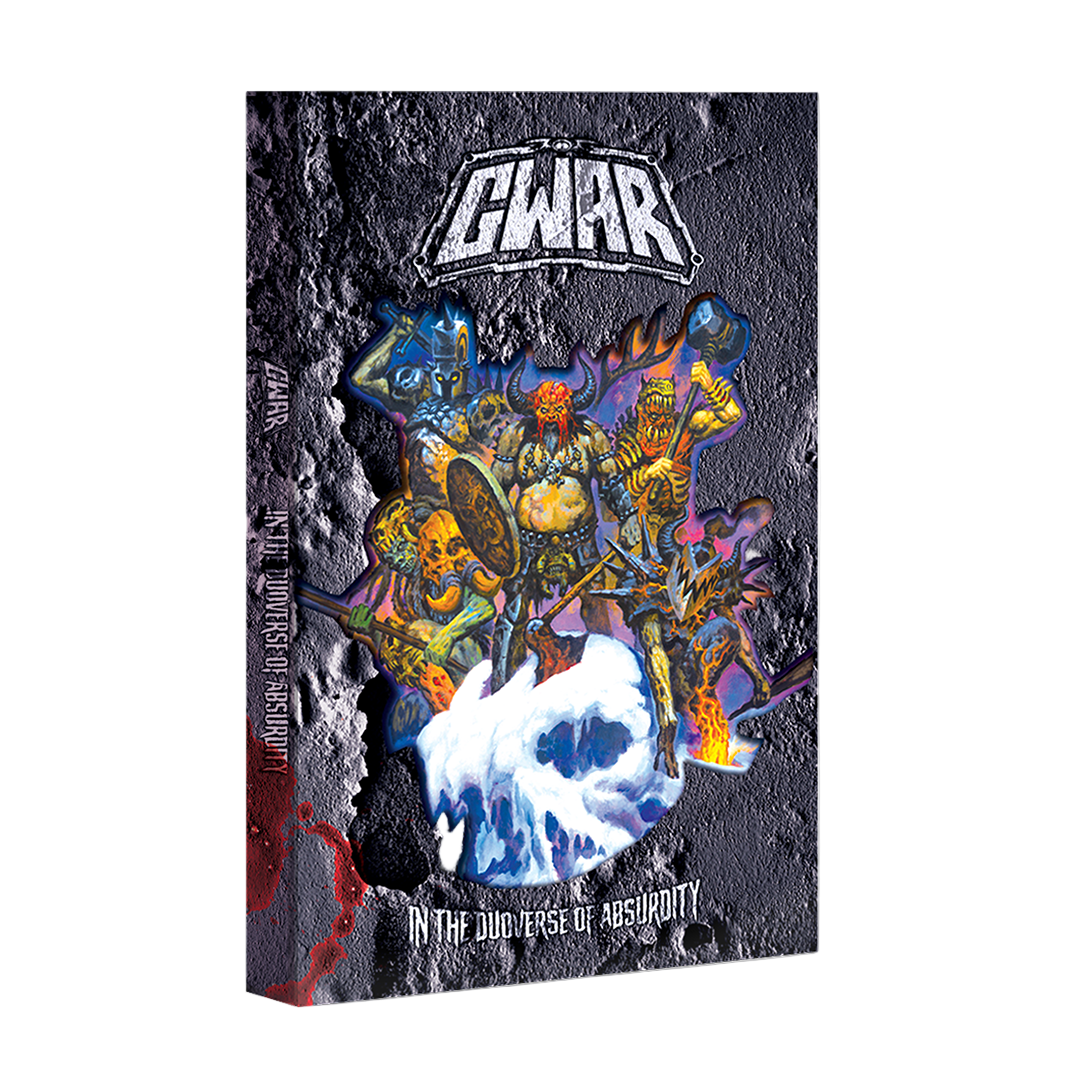 GWAR "In The Duoverse of Absurdity (SIGNED)" Super Deluxe Hard Cover Book Bundle - Mainstay Entertainment