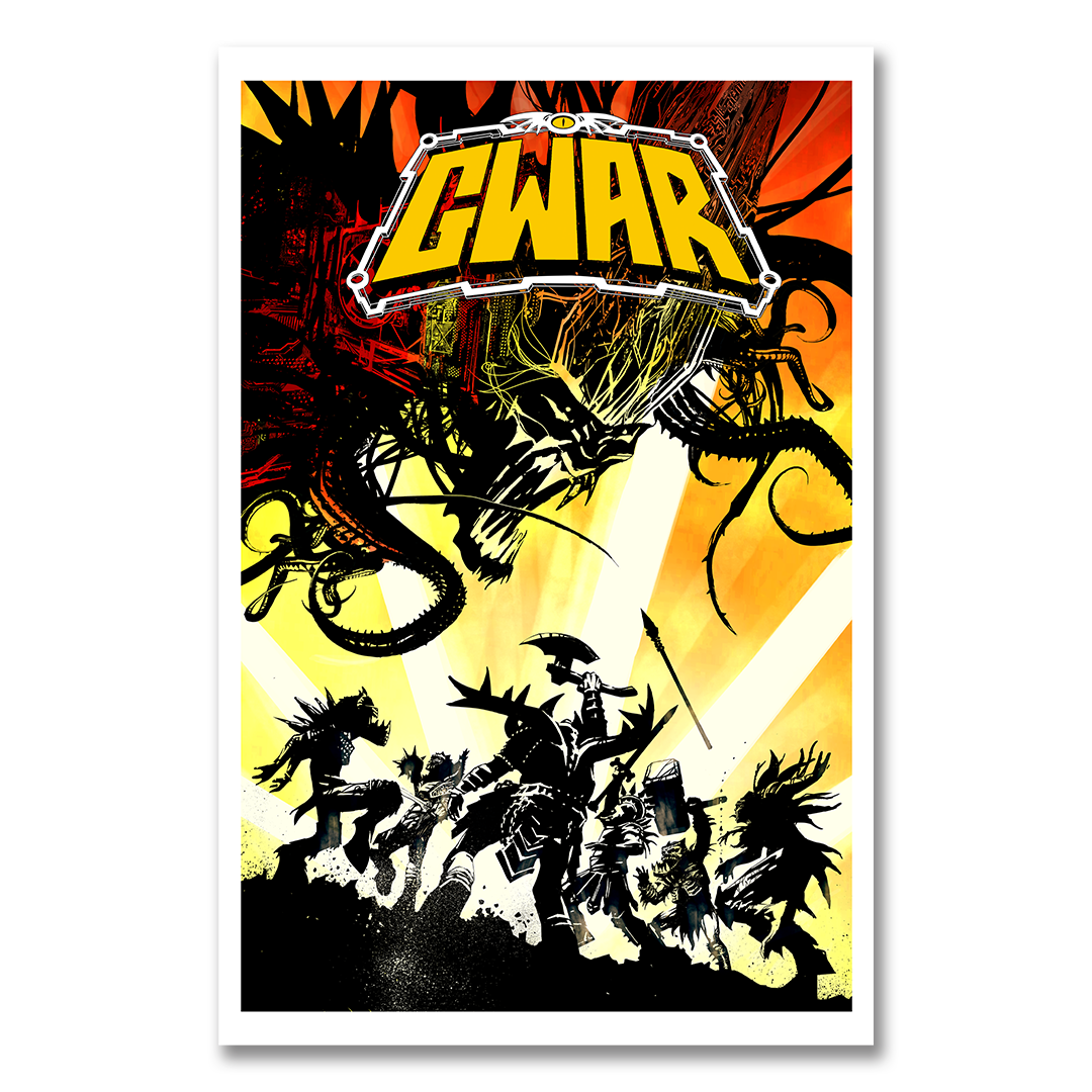 GWAR "In The Duoverse of Absurdity (SIGNED)" Super Deluxe Hard Cover Book Bundle - Mainstay Entertainment