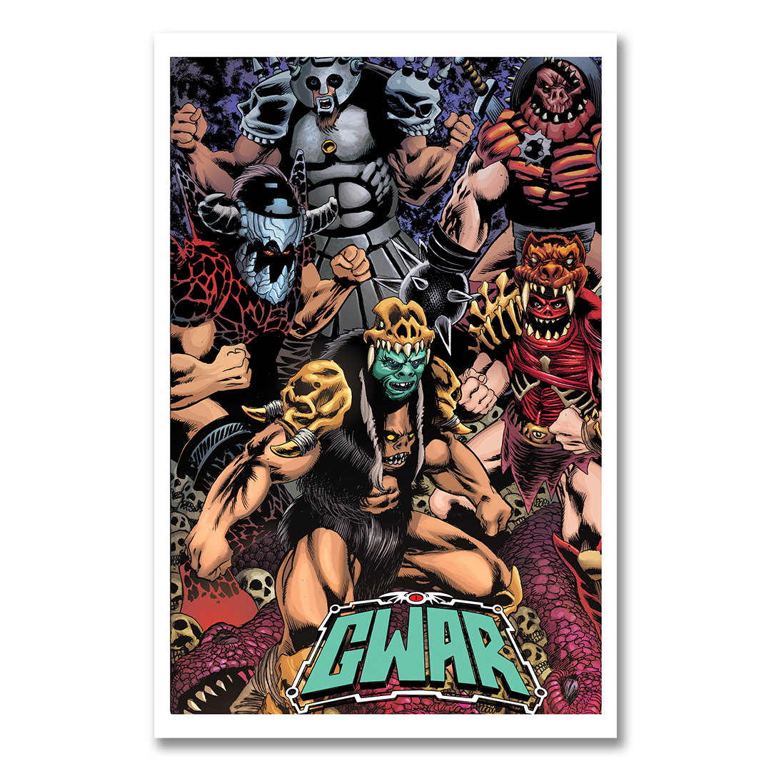 GWAR "In The Duoverse of Absurdity (SIGNED)" Super Deluxe Hard Cover Book Bundle - Mainstay Entertainment