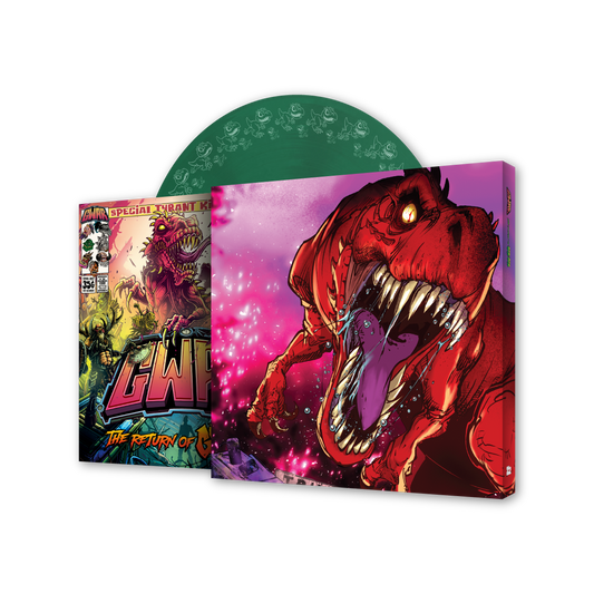 GWAR "The Return of Gor Gor" [Deluxe Comic Book + Vinyl LP] (Limited Edition Evergreen) - Mainstay Entertainment