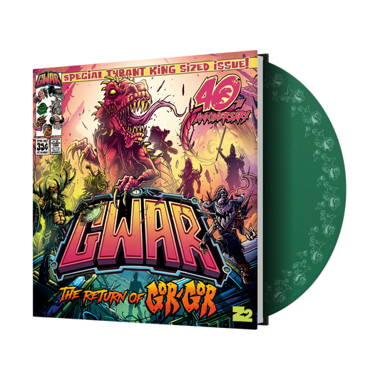 GWAR "The Return of Gor Gor" [Deluxe Comic Book + Vinyl LP] (Limited Edition Evergreen) - Mainstay Entertainment