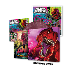 GWAR "The Return of Gor Gor" [Signed Platinum Edition Comic Book + Vinyl LP] (Limited Edition Fruit Punch)