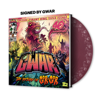 GWAR "The Return of Gor Gor" [Signed Platinum Edition Comic Book + Vinyl LP] (Limited Edition Fruit Punch) - Mainstay Entertainment