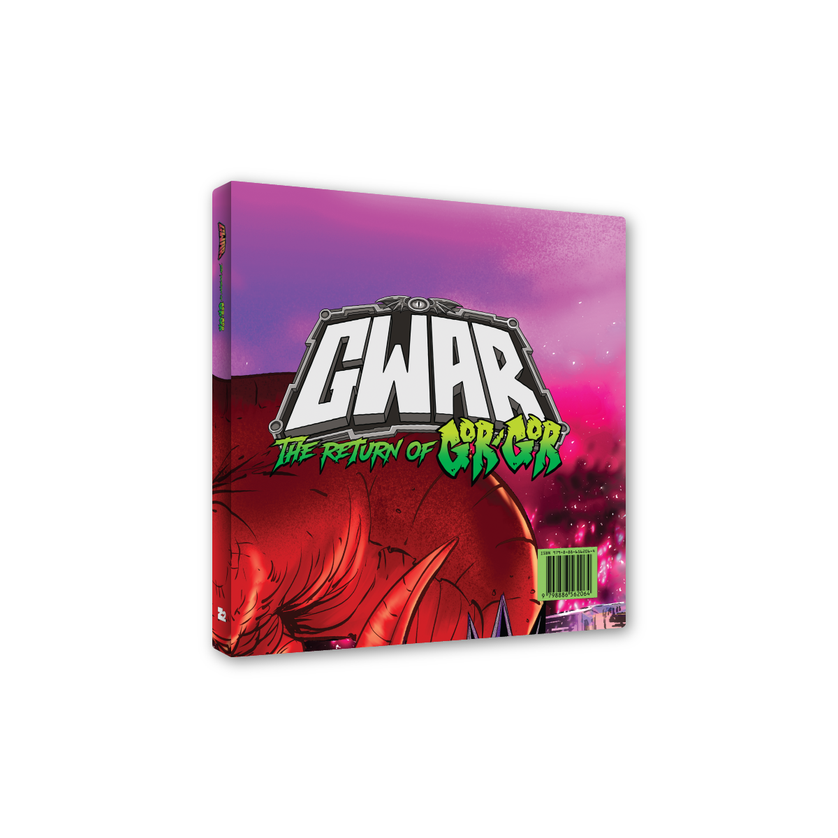 GWAR: "The Return of Gor Gor" [Deluxe Comic Book + Vinyl LP] (Limited Edition Evergreen)