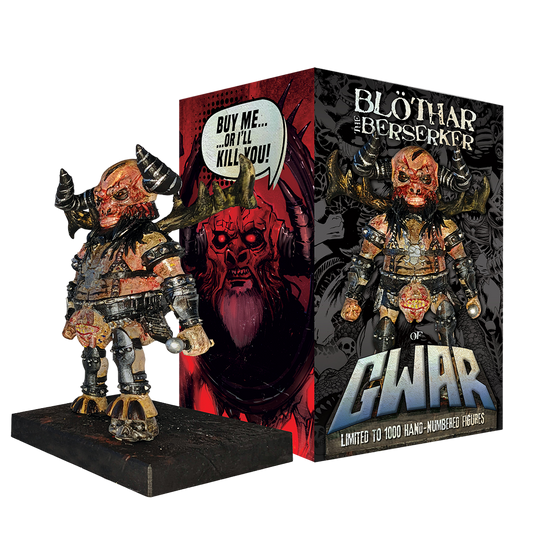 GWAR "Blothar the Beserker" Bobblehead Figure