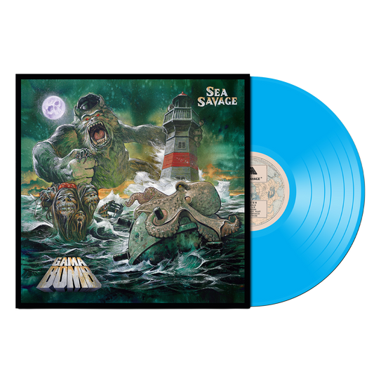 Gama Bomb "Sea Savage" Sea Blue Vinyl