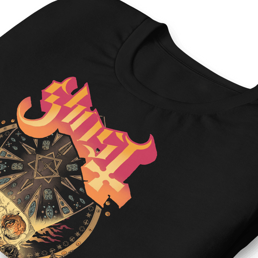 Ghost - Flaming Logo T-Shirt - Mainstay Entertainment