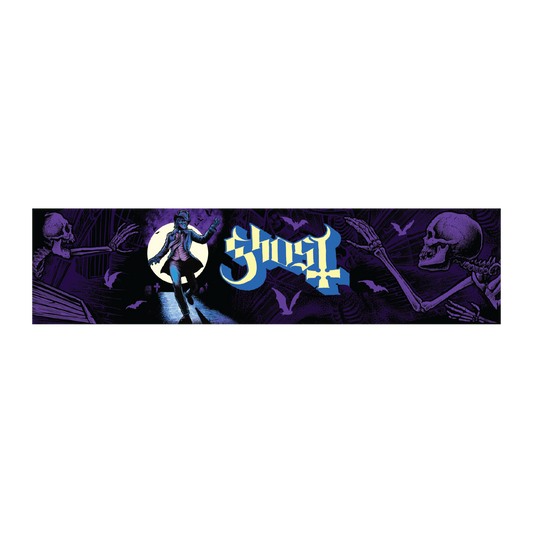 Ghost "Graveyard Escape" Magnetic Grill - Mainstay Entertainment