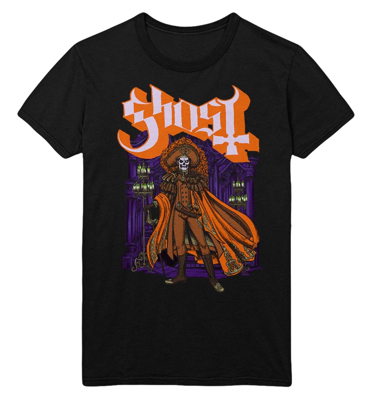 Ghost - Orange Cape T-Shirt - Mainstay Entertainment