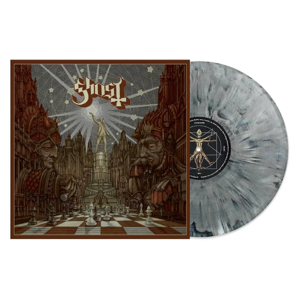 Ghost "Popestar" Limited Edition Marbled Grey Smoke Vinyl EP - Mainstay Entertainment