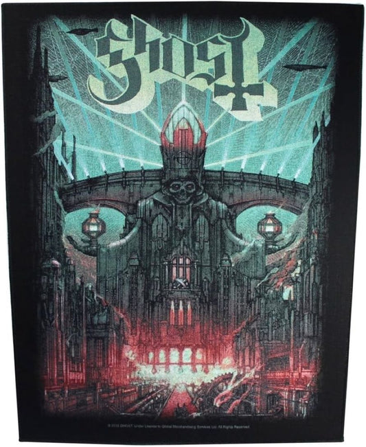 Ghost Meliora - Album Art Back Patch Rock Movie Heroes