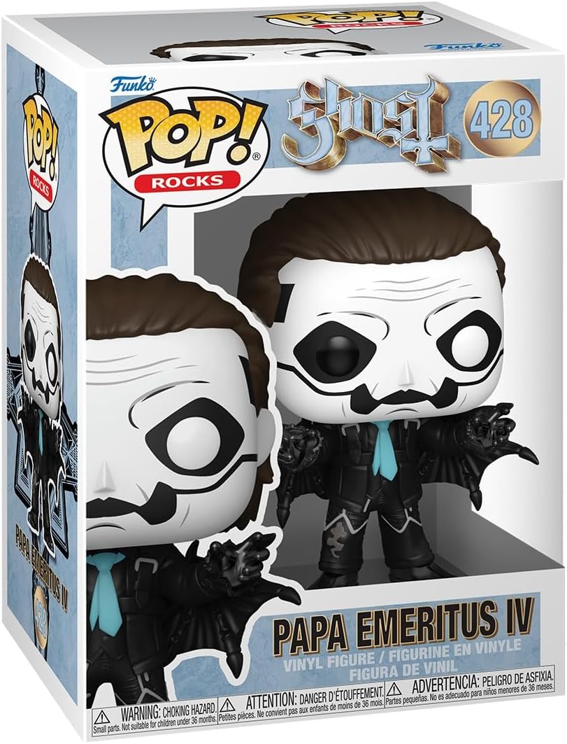 Funko Pop Rocks - Ghost Papa Emeritus IV #428 Rock Movie Heroes