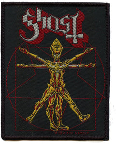 Ghost - Vitruvian Woven Sew On Applique