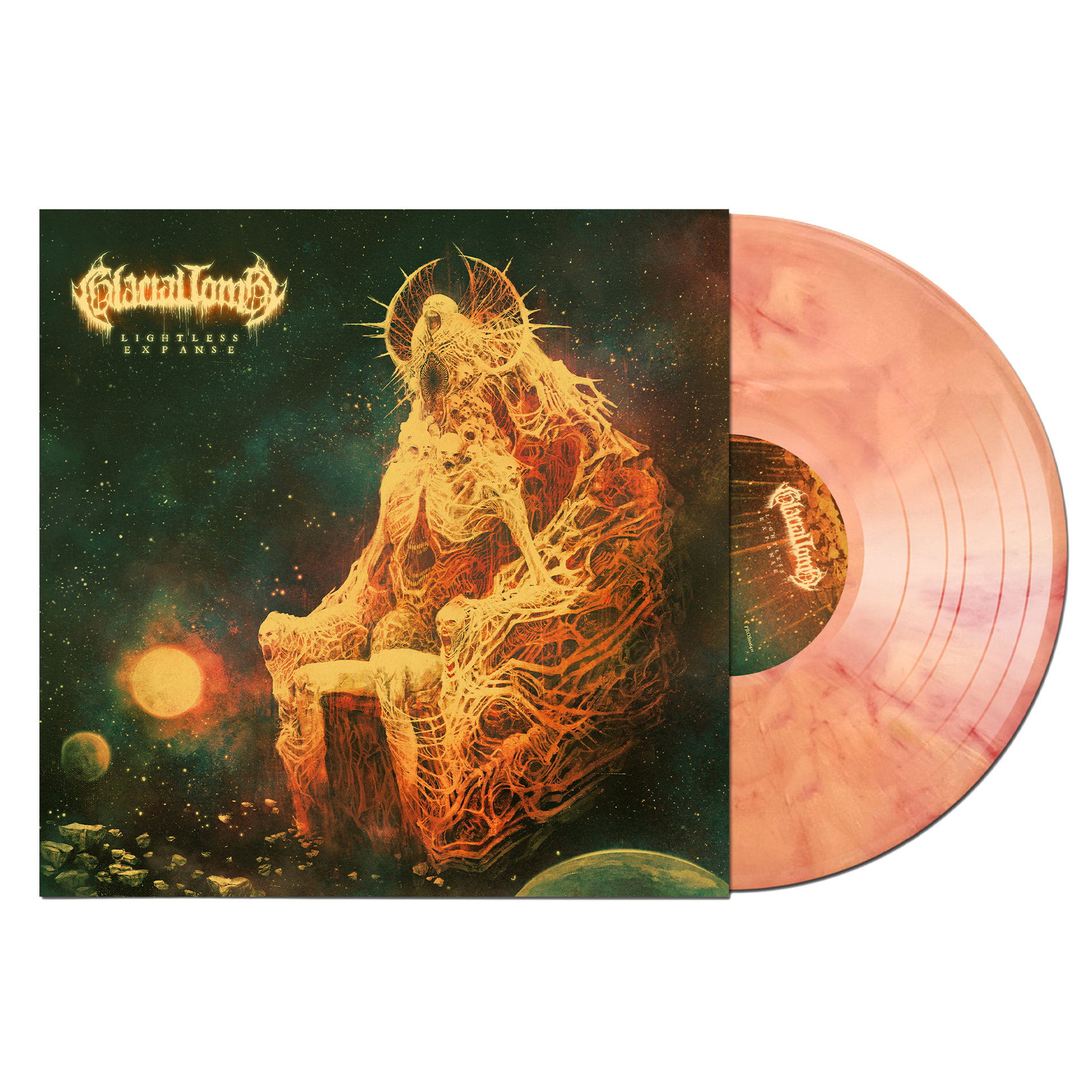 Glacial Tomb "Lightless Expanse" Crimson Decay Vinyl