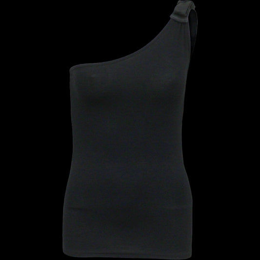 Gothic Elegance "Asymmetrical Tie" Vest Tank - Mainstay Entertainment