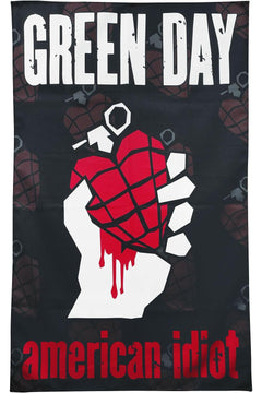 Green Day - American Idiot Textile Poster Flag