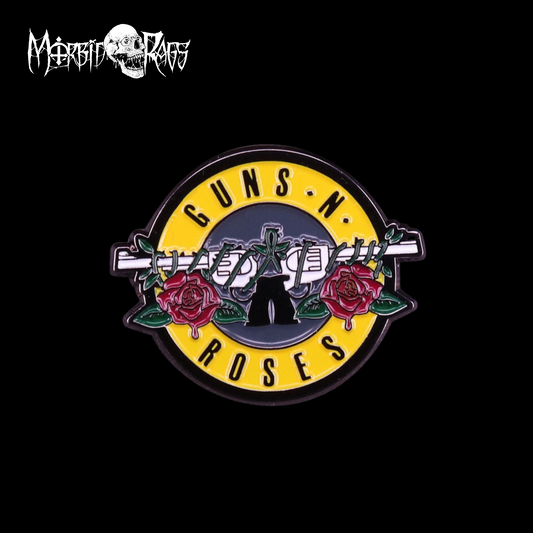 Guns N' Roses "Flower" Pin - Mainstay Entertainment