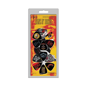 Guns N' Roses "Set of 12 Album Cover" Licensed Guitar Picks - Mainstay Entertainment