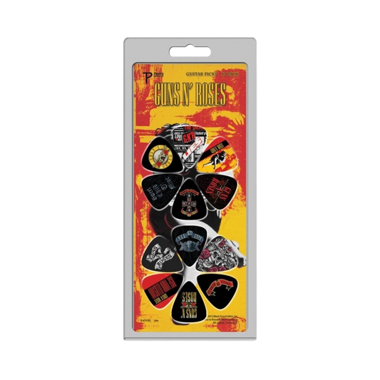 Guns N' Roses "Set of 12 Album Cover" Licensed Guitar Picks - Mainstay Entertainment