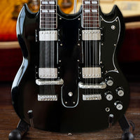 Guns N' Roses "Slash - Gibson 1966 EDS-1275 Aged Doubleneck" Licensed Mini Guitar - Mainstay Entertainment
