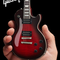 Guns N' Roses "Slash - Gibson Les Paul Standard Vermillion Burst" Licensed Mini Guitar - Mainstay Entertainment