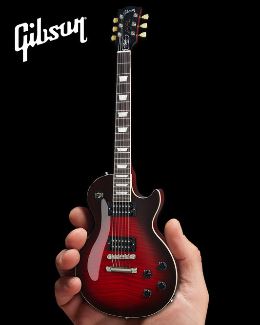 Guns N' Roses "Slash - Gibson Les Paul Standard Vermillion Burst" Licensed Mini Guitar - Mainstay Entertainment