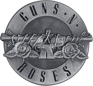 Guns N Roses - Bullet Logo Pin Badge Rock Movie Heroes